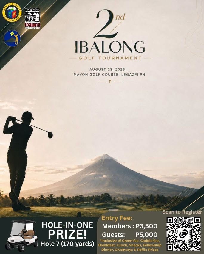 2nd Ibalong Golf Tournament poster