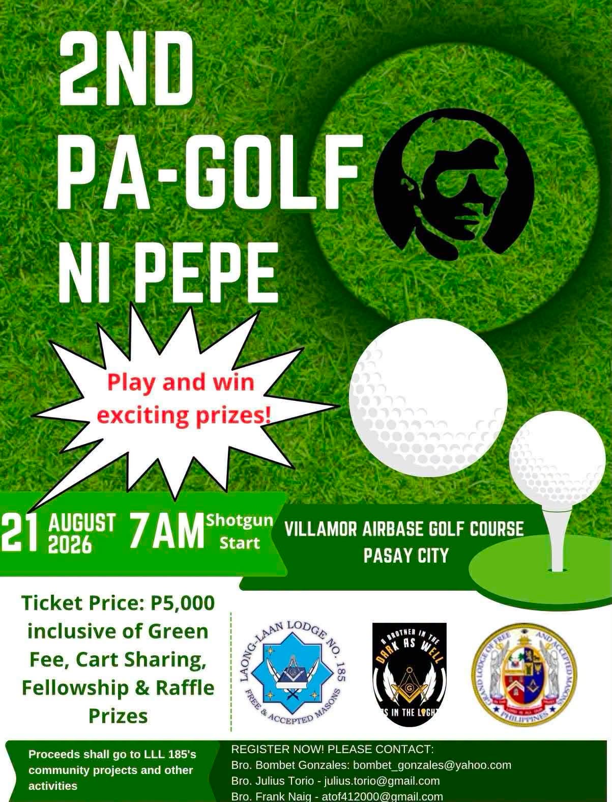 2nd Pa-Golf ni Pepe poster
